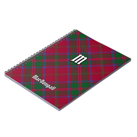 Carnet Clan MacDougall Tartan (Côté gauche)