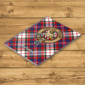 Carnet Clan MacFarlane Crest sur le tatan de robe