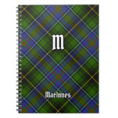Carnet Clan MacInnes Tartan (Devant)