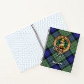 Carnet Clan MacLaren Crest sur Tartan (Intérieur)