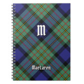 Carnet Clan MacLaren Tartan (Devant)