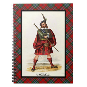 Carnet Clan MacLean Scottish Highland Dreams