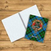Carnet Clan MacLeod Crest sur la chasse Tartan
