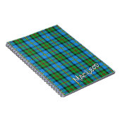 Carnet Clan MacLeod de Harris Tartan (Côté Droit)