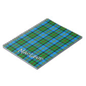Carnet Clan MacLeod de Harris Tartan (Côté gauche)