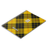 Carnet Clan Macleod de Lewis Tartan (Côté gauche)