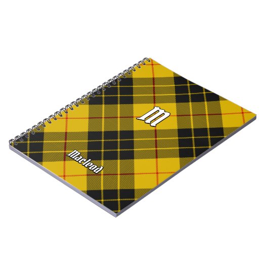 Carnet Clan Macleod de Lewis Tartan (Côté gauche)