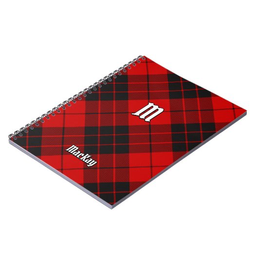 Carnet Clan Macleod de Raasay Tartan (Côté gauche)