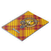 Carnet Clan MacMillan Crest sur le tatan de robe (Côté gauche)