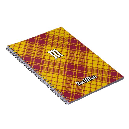 Carnet Clan MacMillan robe Tartan (Côté Droit)