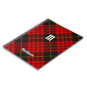 Carnet Clan MacQueen Tartan (Côté gauche)