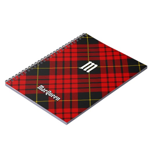 Carnet Clan MacQueen Tartan (Côté gauche)