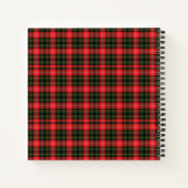 Carnet Clan Nesbitt Crest & Tartan Recette personnalisée (Dos)