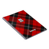 Carnet Clan Ramsay Red Tartan (Côté Droit)