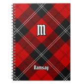 Carnet Clan Ramsay Red Tartan (Devant)