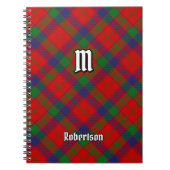 Carnet Clan Robertson Tartan (Devant)