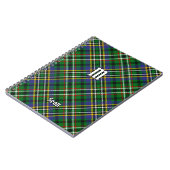 Carnet Clan Scott Green Tartan (Côté gauche)