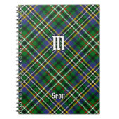 Carnet Clan Scott Green Tartan (Devant)