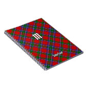 Carnet Clan Sinclair Tartan (Côté Droit)