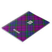 Carnet Clan Wardlaw Tartan (Côté gauche)