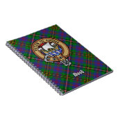 Carnet Clan Wood Crest sur Tartan (Côté Droit)