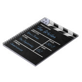 Carnet clapet de cinéma (Côté gauche)