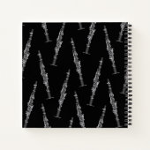 Carnet Clarinet Music Teacher Band Musicien (Dos)