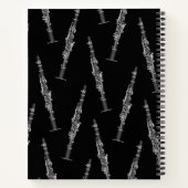 Carnet Clarinet Music Teacher Band Musicien (Dos)