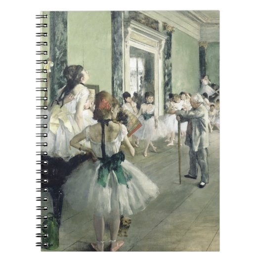 Carnet Classe de ballet Edgar Degas (Devant)