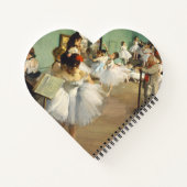 Carnet Classe de danse Edgar Degas (Dos)