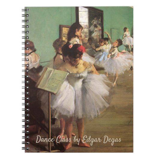 Carnet Classe de danse par degrés, Ballet d'impressionnis (Devant)