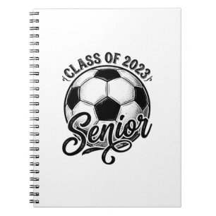 Carnet Classe de football senior 2023 T-shirt de fin d'ét