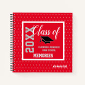 Carnet Classe Rouge Senior 2023 (Devant)