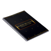Carnet Classé Royal Dark Blue Gold (Côté Droit)