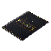 Carnet Classé Royal Dark Blue Gold (Côté gauche)