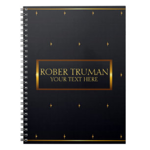 Carnet Classé Royal Dark Blue Gold