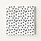 Carnet classeur personnalisé, classeur boho, personnalisa (Dos)