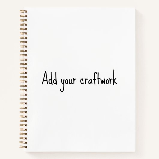 Carnet Classeur vide (Devant)