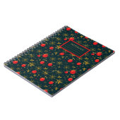 Carnet Classic Christmas Pattern Softcover Notebook (Côté gauche)