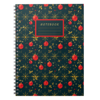 Carnet Classic Christmas Pattern Softcover Notebook