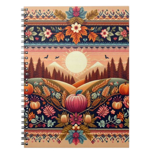 Carnet Classic Fair Isle automne/automne (Devant)