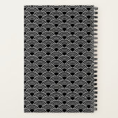 Carnet Classic Japanese Seigaiha Wave Pattern (Verso)