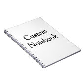 Carnet Classique 6,5" x 8,75" (Côté Droit)