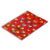 Carnet classique de conception numérique 3D coloré (Côté gauche)