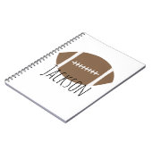 Carnet classique de football (Côté gauche)