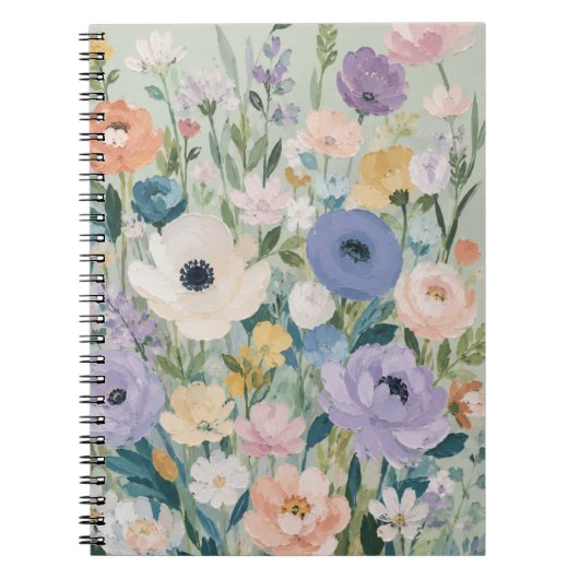 Carnet Classique Fleur de Jardin de Fleurs Sauvage (Devant)