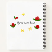 Carnet Classique Floral (Dos)