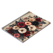 Carnet Classique Floral Vintage (Côté gauche)