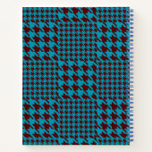 Carnet Classique moderne Tatan Plaid Bleu & Brown (Dos)