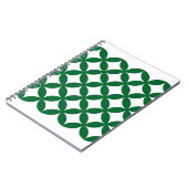 Carnet classique Shippo vert (Côté gauche)